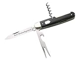 Hartkopf-Taschenmesser Picknick, 3-teilig, Ebenholz, Neusilberbacken, mit...