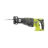 RYOBI 18 V ONE+ Akku-Säbelsäge R18RS-0 (28 mm Hublänge, Leerlaufdrehzahl...