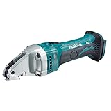 Makita DJS161Z Akku-Blechschere 1,6 mm 18 V (ohne Akku, ohne Ladegerät), Blau