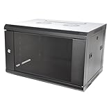 Koscom Connect Netzwerkschrank 6 HE I Serverschrank 19 Zoll I Wandmontage 600 x...