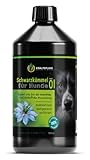 Kräuterland - Schwarzkümmelöl für Hunde 1000ml - 100% rein, ungefiltert,...