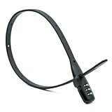 Kabelbinder Schloss mit Zahlencode – extra leichtes Mini-Zahlenschloss ohne...