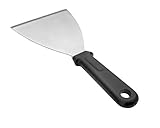 Lacor 60445 60445 Grillspachtel mit festem Griff, 8 x 11 Zoll, Edelstahl