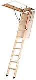 Fakro Gedämmte Bodentreppe, Holztreppe, Speichertreppe, Dachbodentreppe - 70 x...