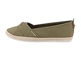 Tom Tailor Damen 7490090004 Flacher Slipper, Green, 39 EU