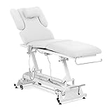 Physa Nantes White_PH Massageliege 3 Motoren 200 kg Weiß Massagebank...