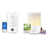 Levoit 3L Top Fill Luftbefeuchter, 360° Drehbare Düse Cool Mist Humidifier +...
