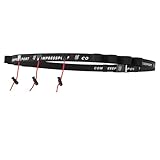 Compressport Race Belt Startnummerngürtel, Schwarz, eine Größe