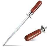 XHYASD Wetzstahl, 29.5 CM Messerschärfer Profi für Messer schärfen, Oval...