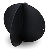 MARINEO Ankerball 30cm Schwarz - Signal-Ankerball für Ankerlieger, 2-teilig,...