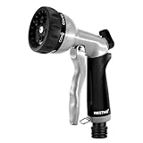 RESTMO Gartenbrause, Metall Hochdruck Garten Handbrause, 7 Funktionen...