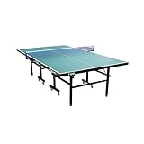 TechFit Tischtennisplatte Klappbar für Innen, 274x152,5x76 cm, 3tecMDF Premium...