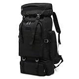 Yinghesheng Notfallrucksack,Outdoor Rucksack Groß 80L wasserdicht -...