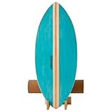 XCMAN Surf Balance Board Trainer mit Rolle, Halbkugel und Balance Ball,Surf...