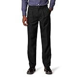 Amazon Essentials Herren Anzughose mit Falte und Erweiterbarem Bund, Klassisch...