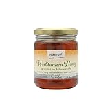 Deutscher Tannenhonig Schwarzwald, Weißtannenhonig, Bio Imkerhonig, 250g Glas,...