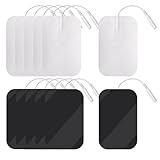 10 TENS Elektroden Pads 6x9 cm Wiederverwendbare Klebeelektroden zur Linderung...