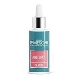 Remescar Serum gegen Altersflecken 30ml - Age Spot Serum - Klinisch bewiesener Altersfleckentferner mit Bakuchiol, Tranexamsäure und Anti-Melanogene Zucker - Hyperpigmentationscreme