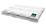 Hanskruchen 925.50.372 Jade Daunendecke - 155 x 200 cm - Medium -90% Daunen -...