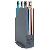 Moritz & Moritz 4x Frühstücksbrettchen mit Ständer 20,5 x 14,5 cm -...