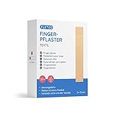 Fingerpflaster lang - in Textil 2cmx12cm - 50Stk - beige - Fingerstrips lang -...