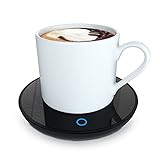 Elektrischer Kaffeewärmer, Smart Schreibtisch Kaffeewärmer, Tassenwärmer mit...