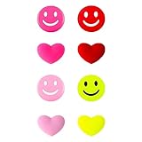 8 Stück Tennis Dämpfer,Tennisschläger,Lustig Vibrationsdämpfer Happy Face...