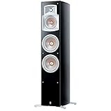 Yamaha NS 555 Stand Lautsprecher System (3-Wege Bassreflex, Waveguidehorn, 100W)...