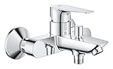 GROHE StartEdge - Einhand- Wannenarmatur (mit Temperaturbegrenzer, variable...