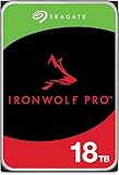 Seagate IronWolf Pro 18 TB, NAS interne Festplatte, 3.5 Zoll, 7200 U/Min, CMR,...