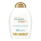 OGX Coconut Curls Conditioner 385 ml, feuchtigkeitsspendende Haarspülung mit...