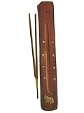 Traditioneller räucherstäbchen Halter aus Indien - handgemacht aus Mangoholz |...