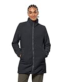 Jack Wolfskin Damen HIGH CLOUD COAT W Fleecemantel, Phantom, S