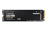 Samsung 980 NVMe M.2 SSD, 1 TB, PCIe 3.0, 3.500 MB/s Lesen, 3.000 MB/s...