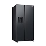 Samsung RS64DG53R3B1EF Side-by-Side-Kühlschrank mit Gefrierfach, 178 cm, 628 l,...