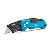 OX Tools Pro Klappmesser mit fester Klinge, robust, mit einfachem...