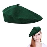 Rakiuty Baskenmütze, Barett, Barett Mütze, Barett Mütze Damen, Beret Mütze,...