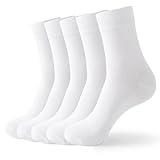 Wamicu 5 Paar Socken Herren Damen, Dünne Baumwolle Damensocken, Bequem und...