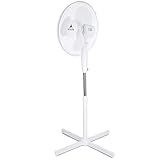 TRESKO AERSON Standventilator 40cm | Ventilator höhenverstellbar bis 120cm |...
