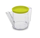 IBILI JARRA MEDIDORA SEPARA GRASAS, Stainless Steel, Transparent, 20 x 13 x 13...