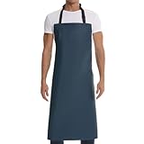 Homsolver strapazierfähige, wasserdichte Schürze aus Vinyl, ultraleichte...