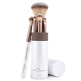 Make-up-Pinsel-Set – 5-teilig + Pinselköcher mit Smart-Halter – LUVIA Daily...