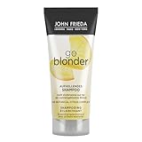 John Frieda Go Blonder Shampoo - Inhalt: 75 ml - Reisegröße - Ideal zum Testen...