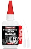 Sekundenkleber Metall extra stark 30g, Surcotto Metallkleber extra stark...