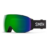 Smith OPTICS I/O MAG Ski- Snowboardbrille BLACK 22 - ChromaPOP Green Mirror Sun...