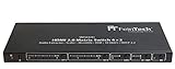 FeinTech VMS04201 HDMI Matrix Switch 4x2 mit Audio Extractor Scaler Ultra-HD 4K...