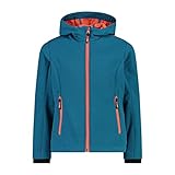 CMP - Softshelljacke für Kinder, Deep Lake-Campari, 176
