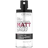 Catrice Oil-Control Matt Fixing Spray, Gesichtsspray, transparent, für...