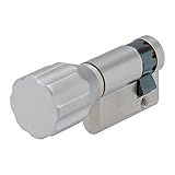 ABUS Knaufhalbzylinder 10/K30 – Halbzylinder mit rundem Knauf zum Verriegeln...
