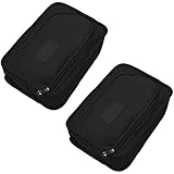 2 Stück Schuhtasche Reise Wasserdicht Schuhsack für Schuhe Schuhbeutel Koffer...